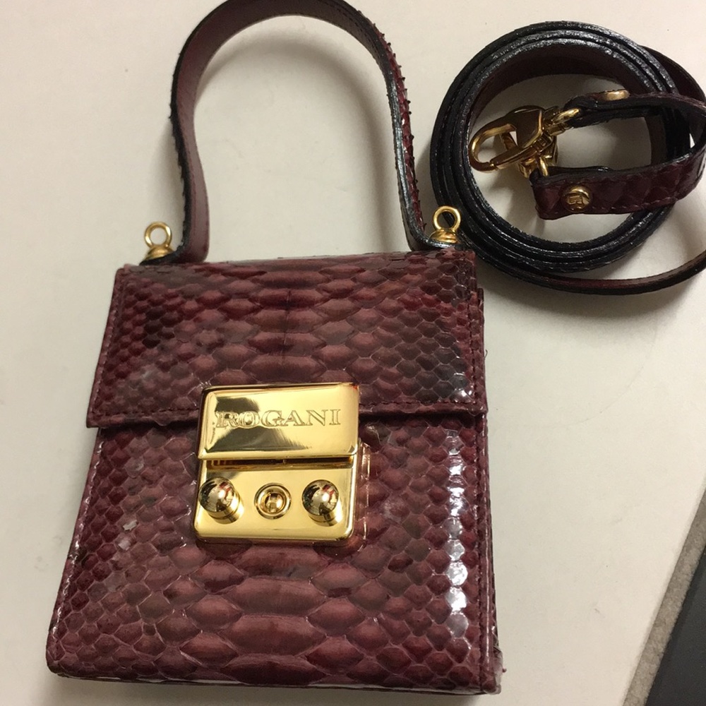 Francesco Rogani exotic skin mini bag
